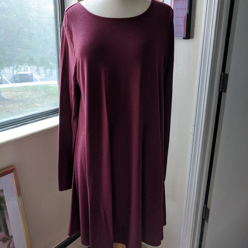 Maroon Dress